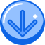 Down arrow icon 64x64