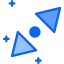 Diagonal arrows biểu tượng 64x64