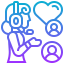 Call center agent icon 64x64