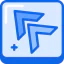 Diagonal arrow icon 64x64