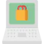 Online shopping icon 64x64