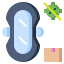 Sanitary napkin icon 64x64