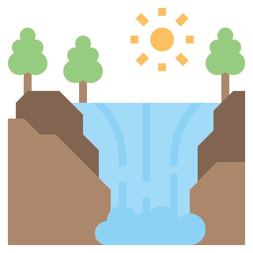 Waterfall icon