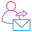 Send mail biểu tượng 64x64