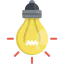 Light bulb icon 64x64