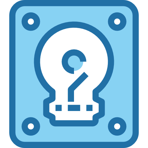 Hard disk icon