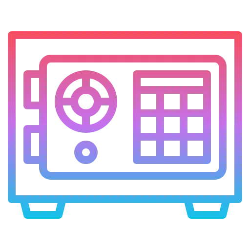Safe box icon