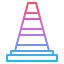 Traffic cone icon 64x64