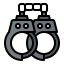 Handcuffs icon 64x64
