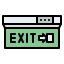 Exit door アイコン 64x64