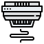 Smoke detector icon 64x64