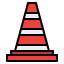Traffic cone icon 64x64