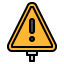 Warning sign biểu tượng 64x64