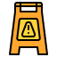 Wet floor icon 64x64
