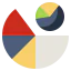 Pie chart icon 64x64