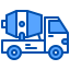 Concrete mixer icon 64x64