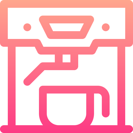 Coffee machine icon
