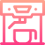 Coffee machine icon 64x64