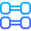 Dumbbell icon 64x64