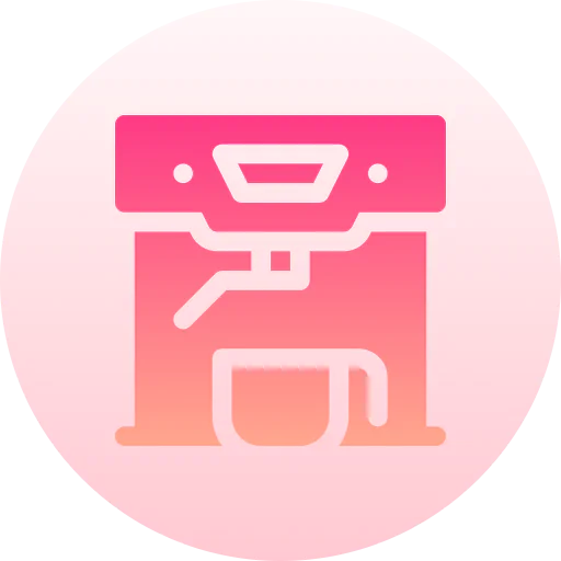Coffee machine icon