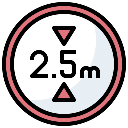 Height limit icon