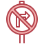 Turn right icon 64x64