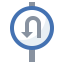 U turn іконка 64x64