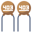 Capacitor icon 64x64