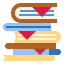 Book pile 상 64x64