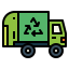 Garbage truck icône 64x64