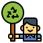 Recycle sign 图标 64x64