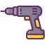 Hand drill アイコン 64x64