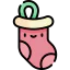 Christmas sock icon 64x64
