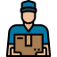Delivery man icon 64x64