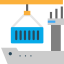 Cargo ship icon 64x64