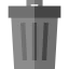 Garbage bin ícono 64x64