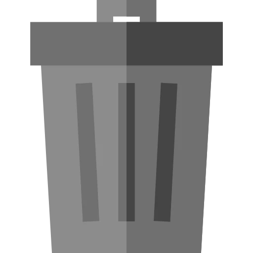 Garbage bin icon