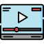 Video player icon 64x64