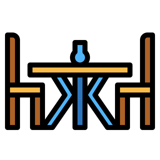 Dinner table icon