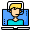 Online support icon 64x64
