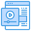 Online video icon 64x64