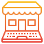 Online store icon 64x64