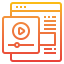 Online video icon 64x64