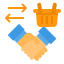 Hand shake アイコン 64x64