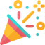 Confetti icon 64x64