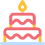 Birthday cake icon 64x64