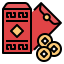 Red envelope icon 64x64