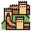 Great wall of china icon 64x64