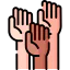 Raise hand Ikona 64x64