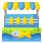 Fish market icon 64x64
